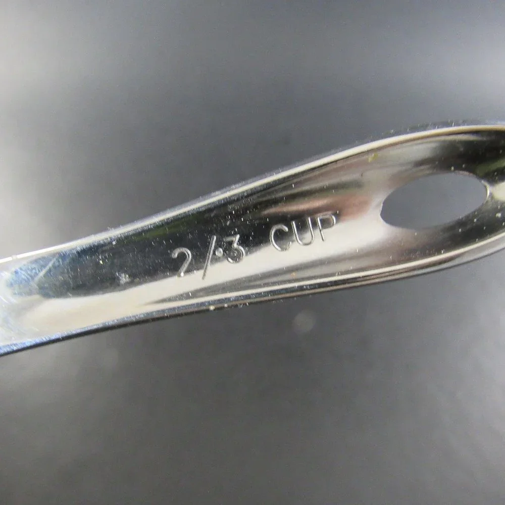 Set of All-Clad 6 PC. Odd-Size Measuring Cups